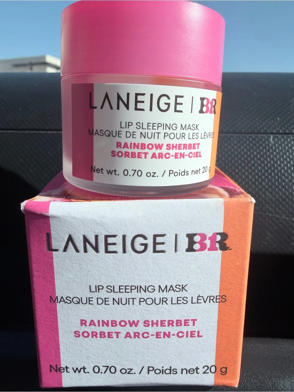 LANEIGE Limited Edition Rainbow Sherbet Lip Sleeping Mask